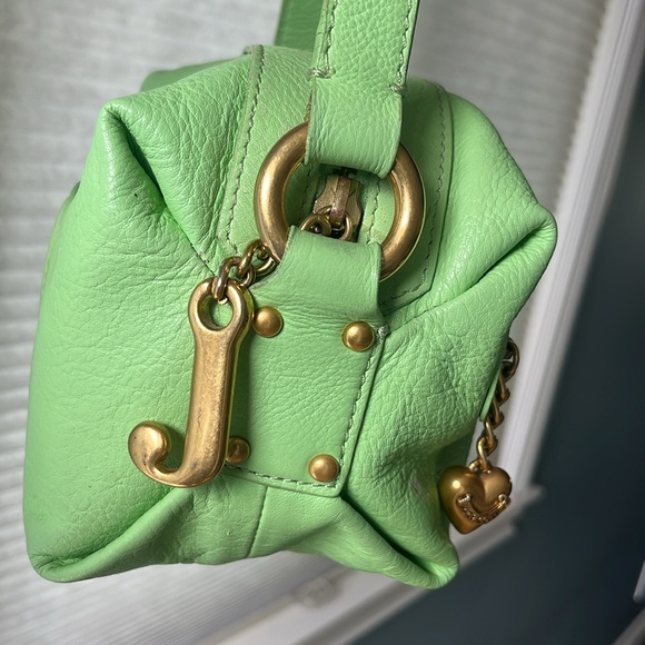 Vintage P&G Juicy Couture Leather Saddle Bag - Picture 7 of 17